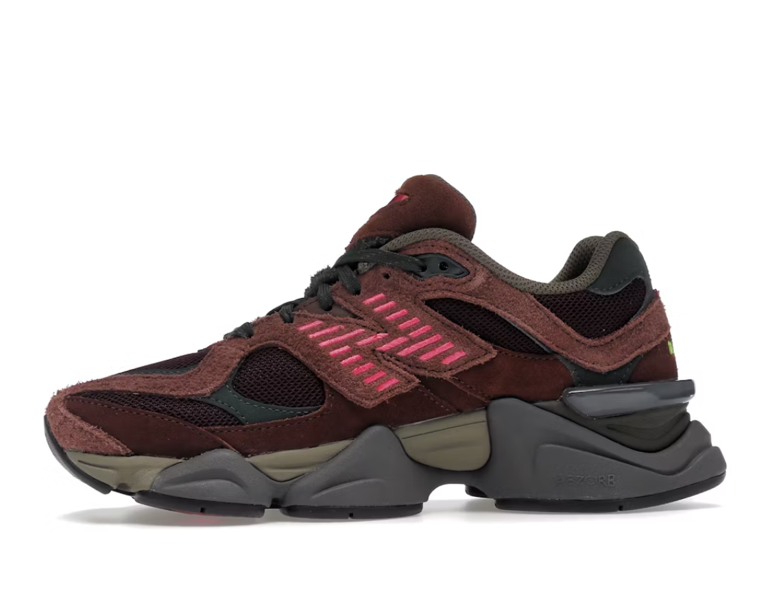 New Balance 9060 Rich Oak Burgundy