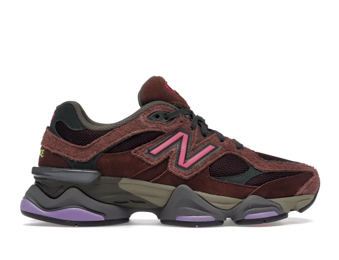 New Balance 9060 Rich Oak Burgundy