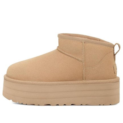 UGG Classic Ultra Mini Platform Driftwood / White Pepper