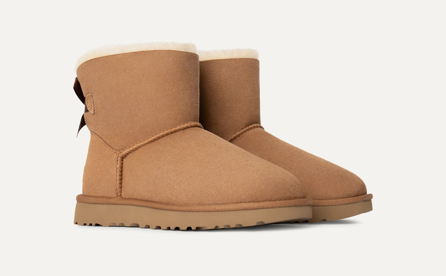 UGG Mini Bailey Bow II Boot Chestnut