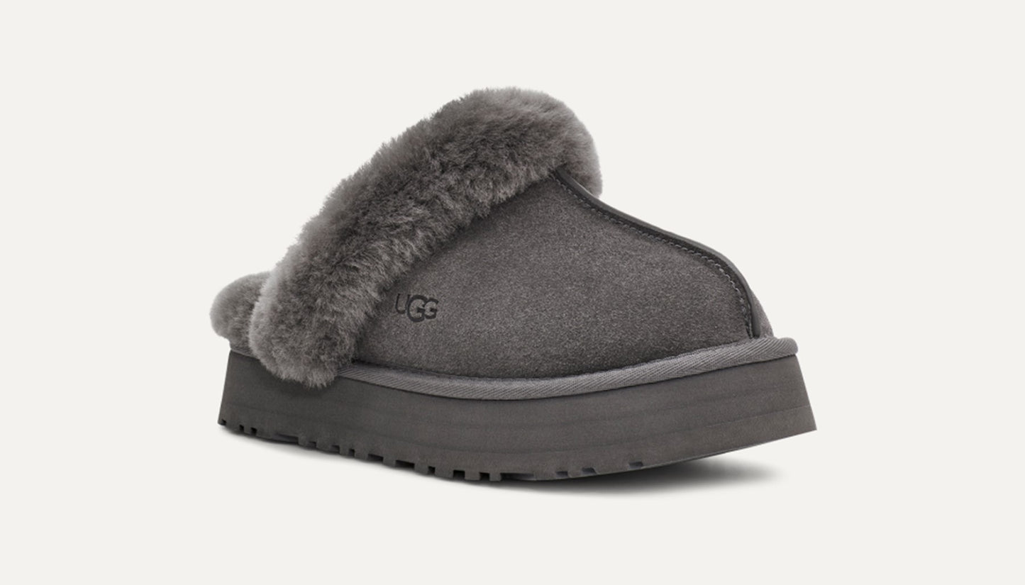 UGG Disquette Slippers Charcoal