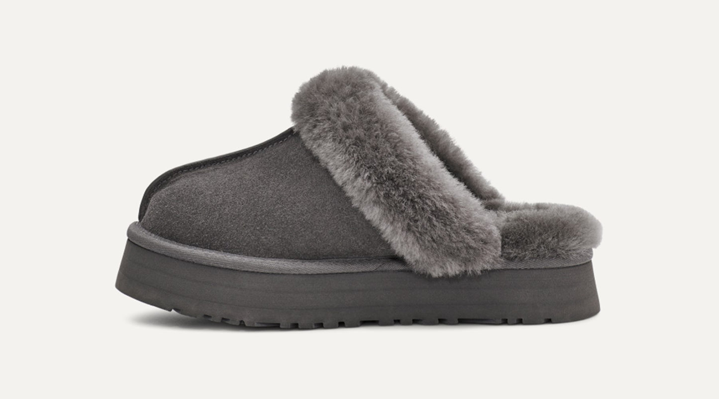 UGG Disquette Slippers Charcoal