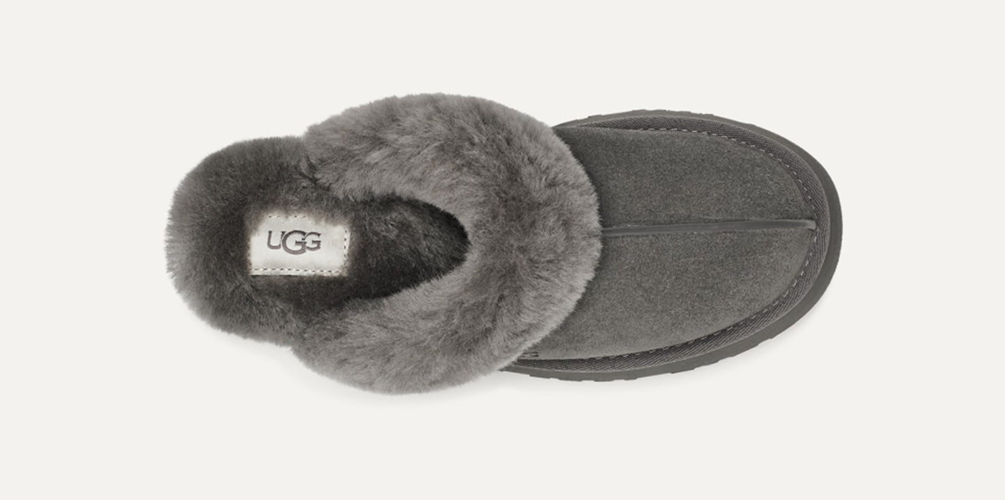 UGG Disquette Slippers Charcoal