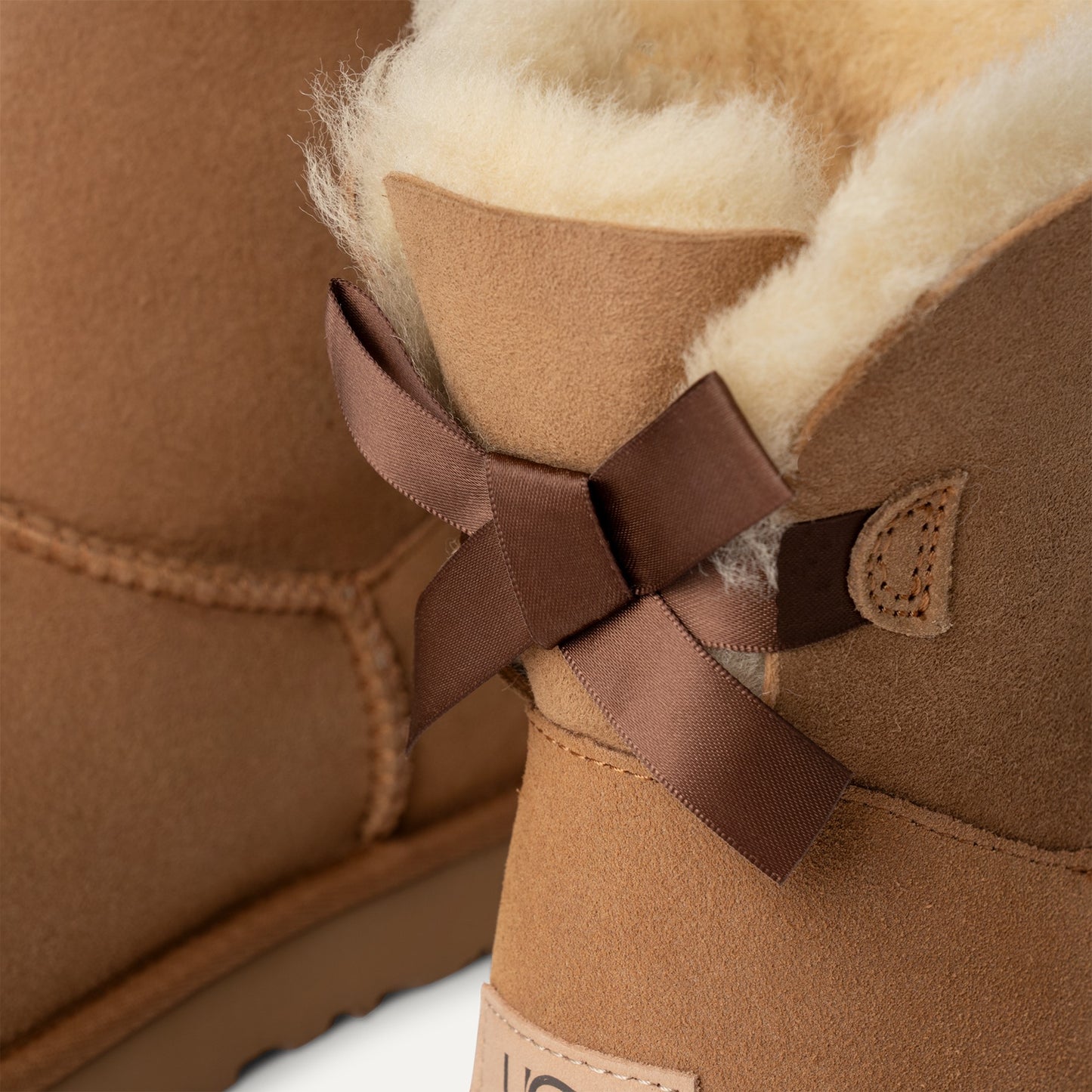 UGG Mini Bailey Bow II Boot Chestnut