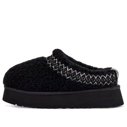 UGG Tazz Heritage Braid Black – Women's