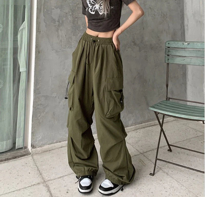 Korean Vintage Cargo Pants