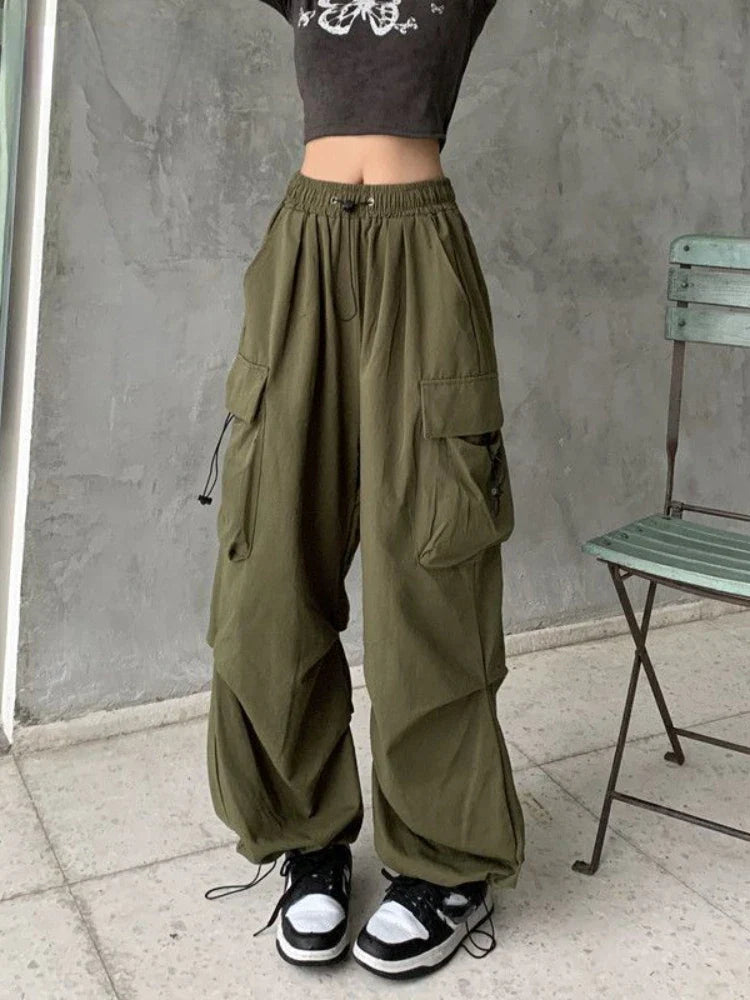 Korean Vintage Cargo Pants