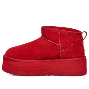 UGG Classic Ultra Mini Platform Samba Red