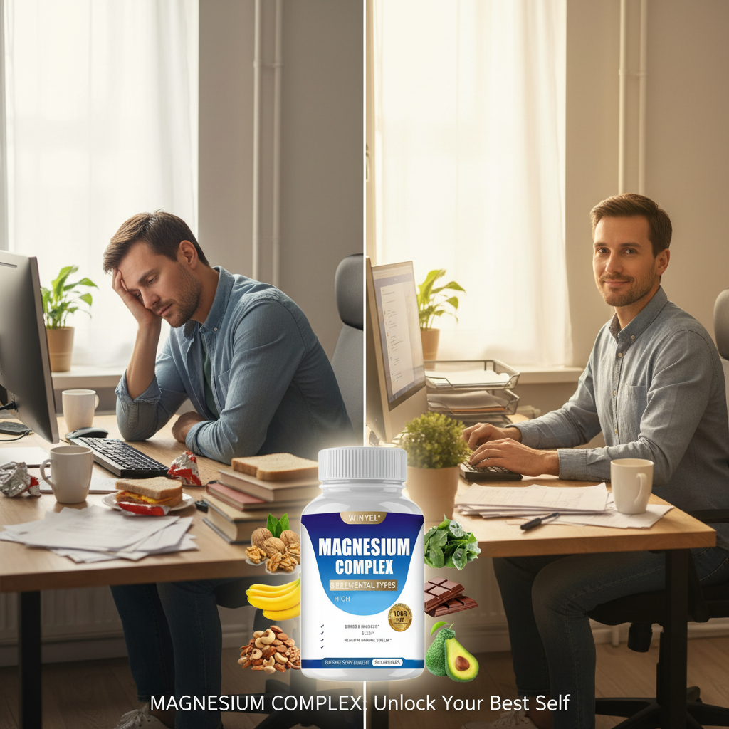 Magnesium Complex Wellness Capsules.