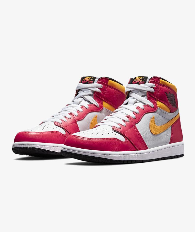 AIR JORDAN 1 HIGH OG LIGHT FUSION RED